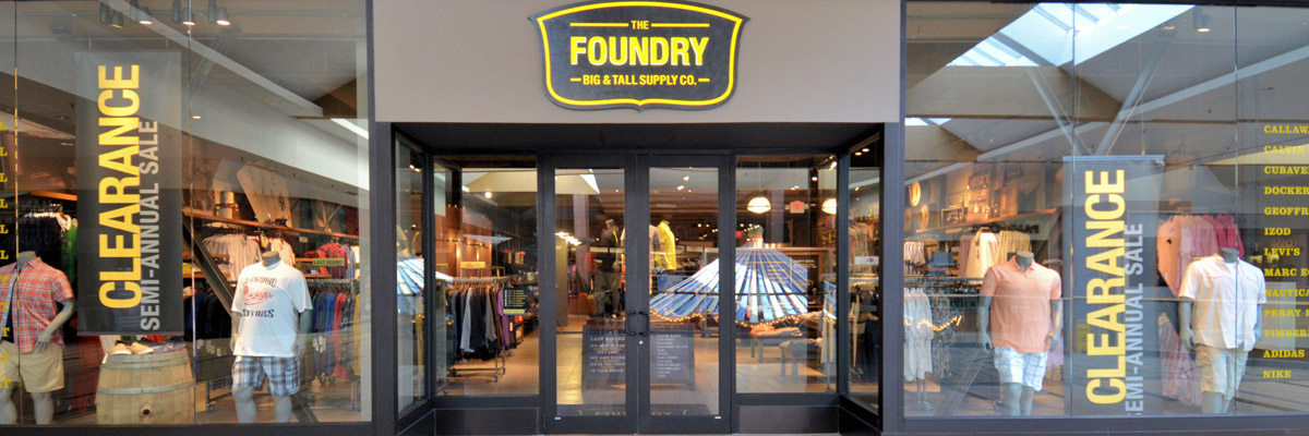 retail shopping store glass install in kc area